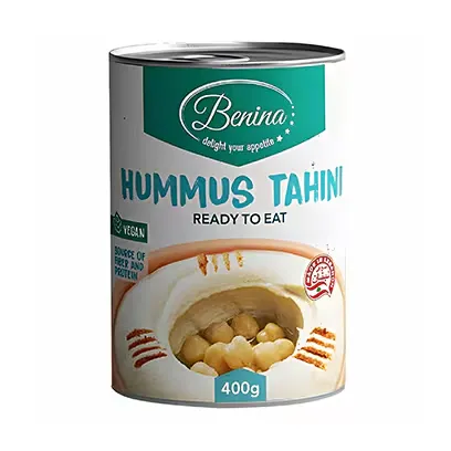 Benina Hummus Tahina Ready To Eat 380g