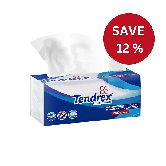 Tendrex Facial Tissues 200 Sheets