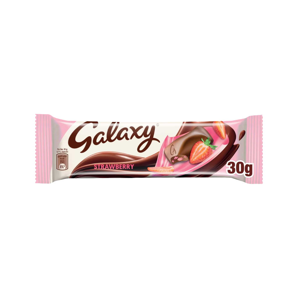 Galaxy Strawberry Chocolate Bar 36g