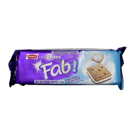 Parle Platina Hide & Seek Fab! Vanilla 112g