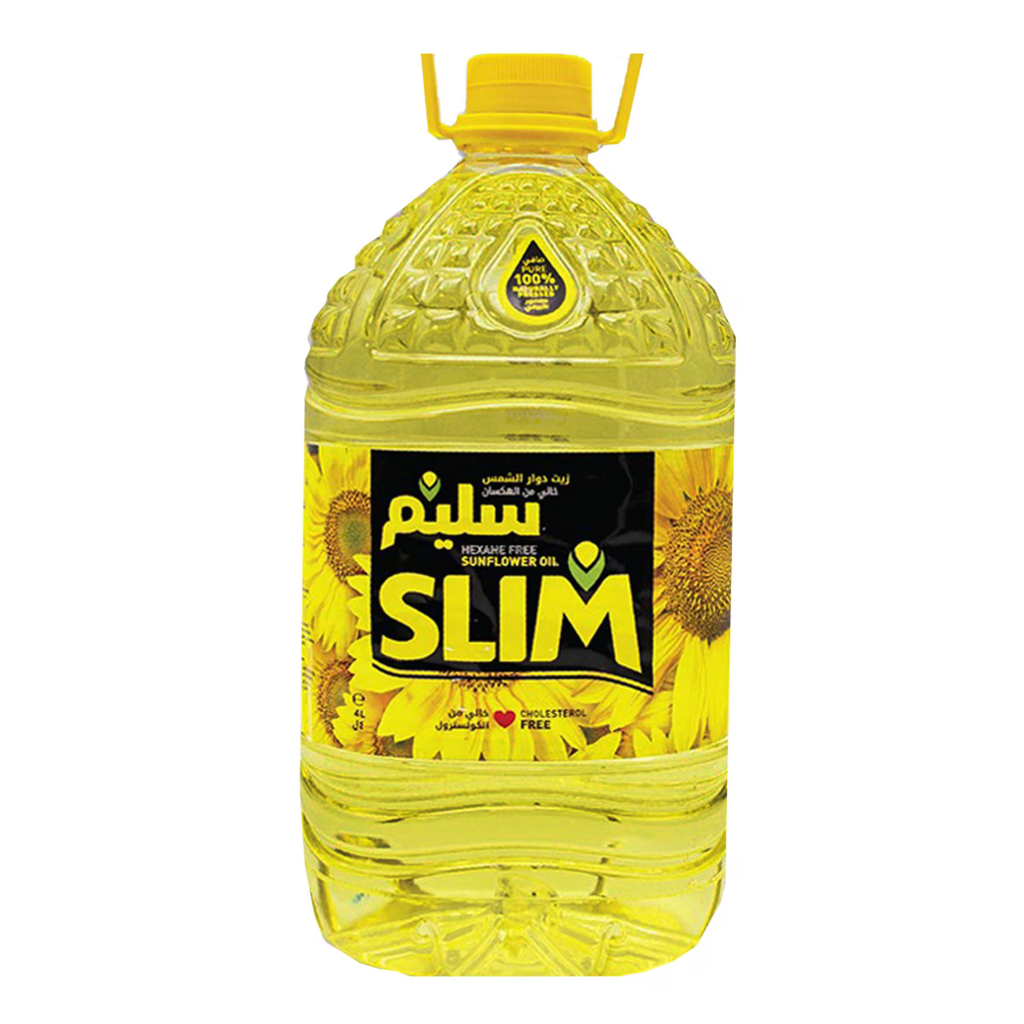 Slim Sunflower Oil 4L