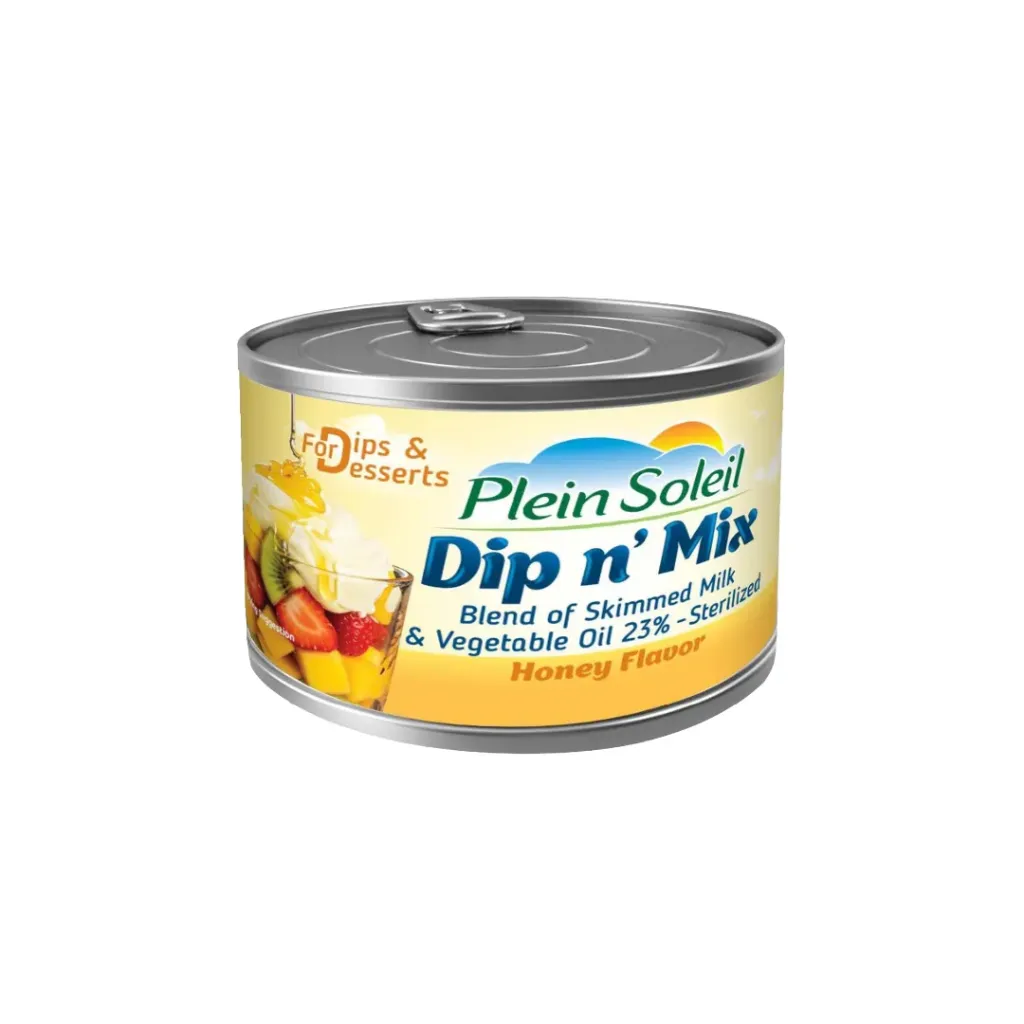 Plein Soleil Dip N' Mix Blend Of Skimmed Milk Honey Flavor 160g