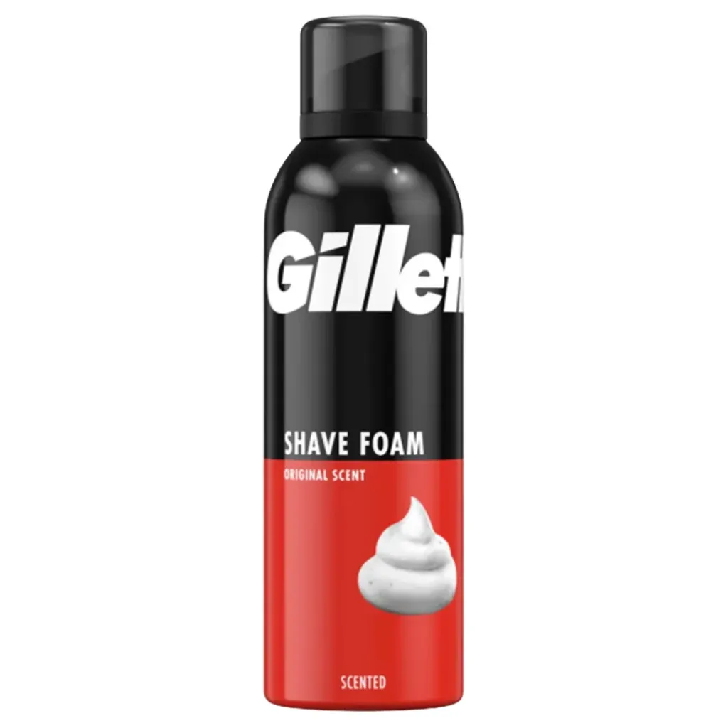 Gillette Shave Foam Original Scent Red 200ml