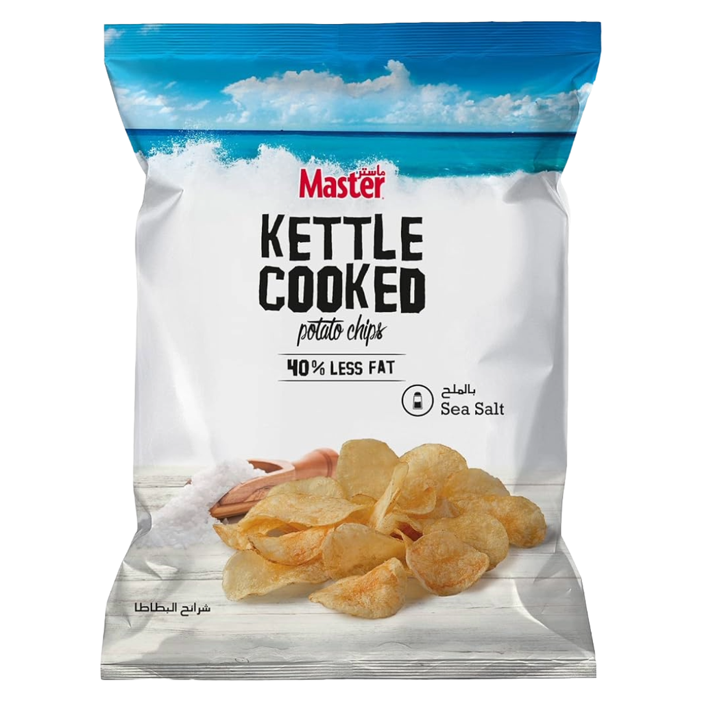 Master Kettle Cooked Potato Chips Sea Salt Flavor 170g