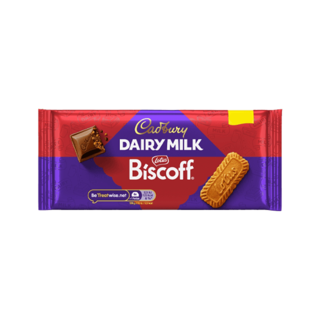 Cadbury Dairy Milk Lotus Biscoff 95g