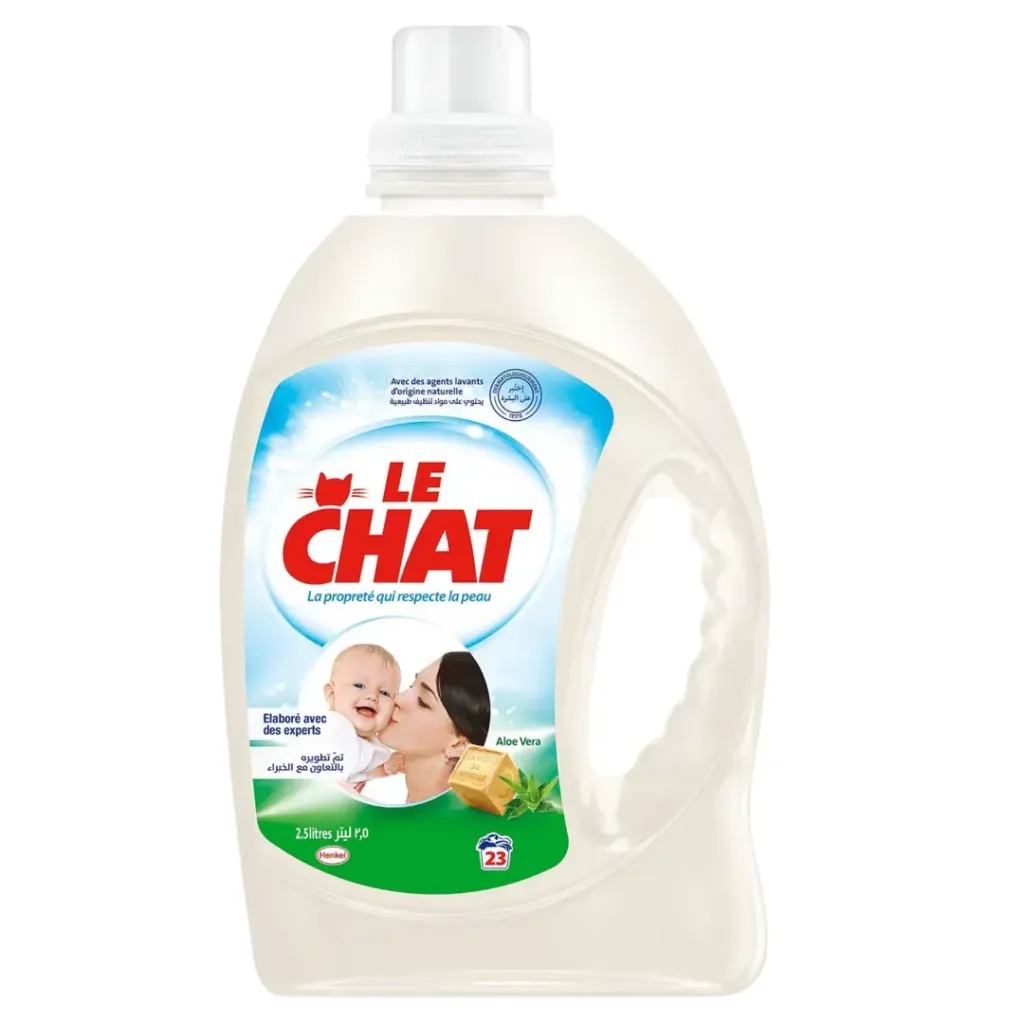 Le Chat Liquid Laundry Detergent Aloe Vera 2.5L