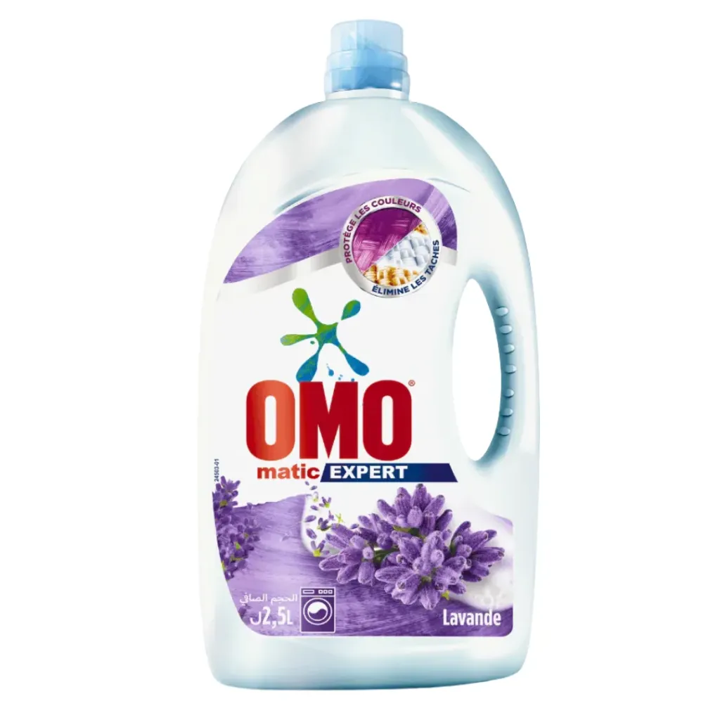 Omo Matic Expert Liquid Laundry Detergent Lavande 2.5L