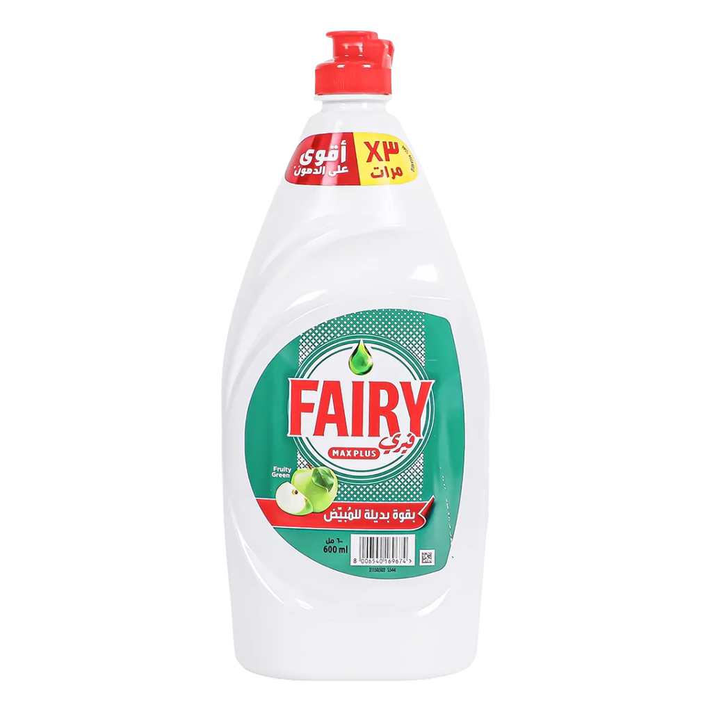 Fairy Plus Dishwashing Liquid Fruity Green 800ml