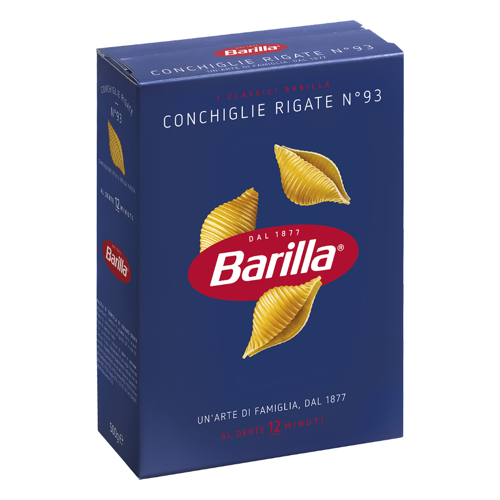 Barilla Conchiglie Rigate N.93 500g