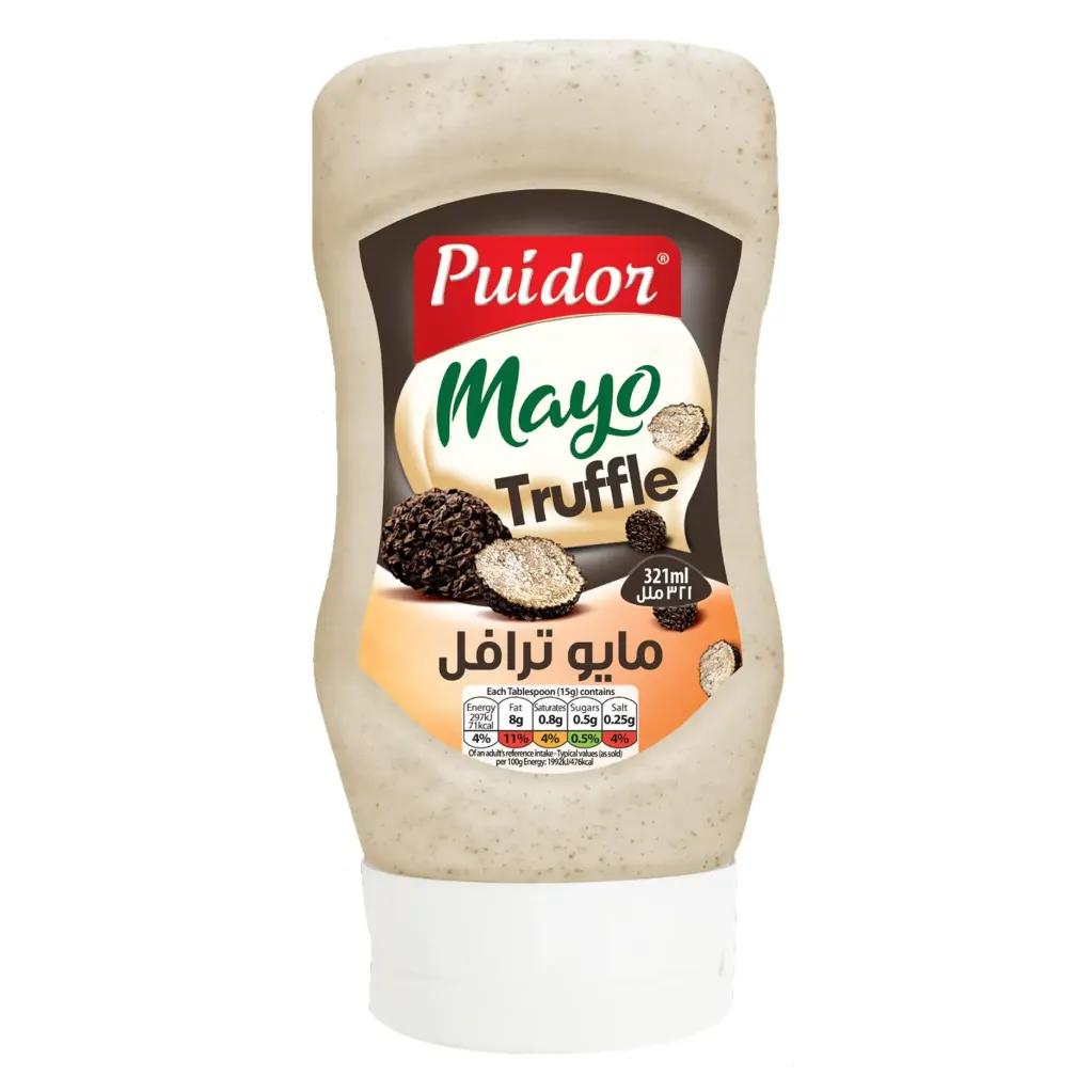 Puidor Mayo Truffle Sauce Plastic 321ml