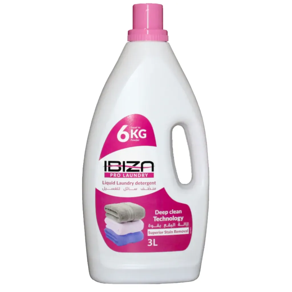 Ibiza Pro Liquid Laundry Detergent Rose 3L