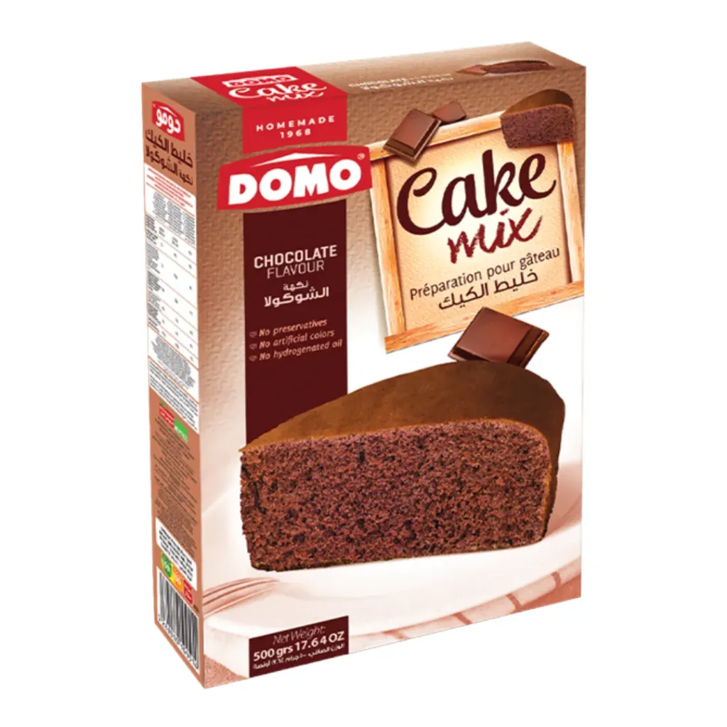 Domo Cake Mix Chocolate Flavour 500g