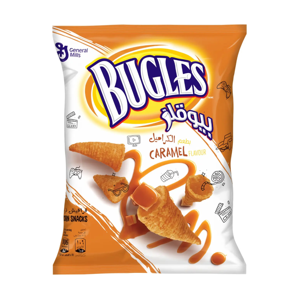 Fantasia Bugles Caramel Flavor 48g