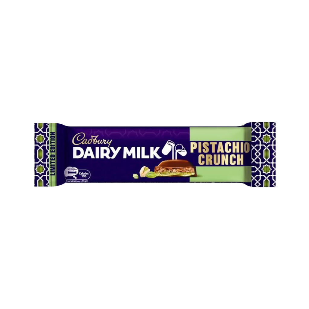 Cadbury Dairy Milk Pistachio Crunch 35g