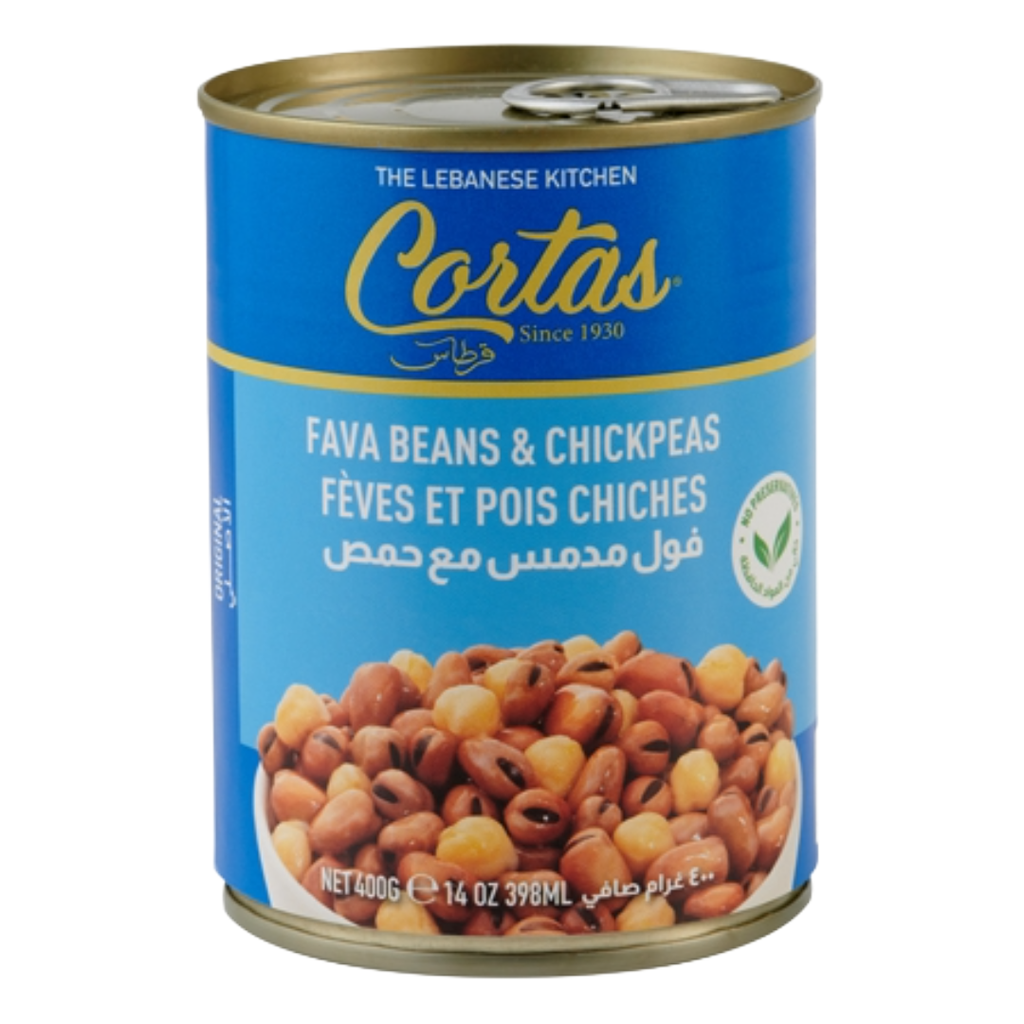Cortas Fava Beans & Chickpeas 400g