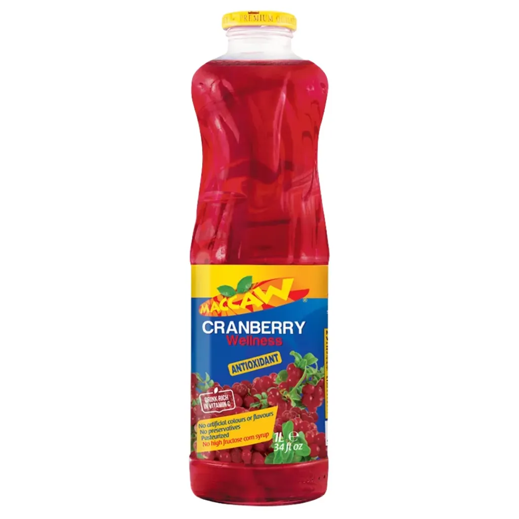Maccaw Cranberry Wellness Glass 1L