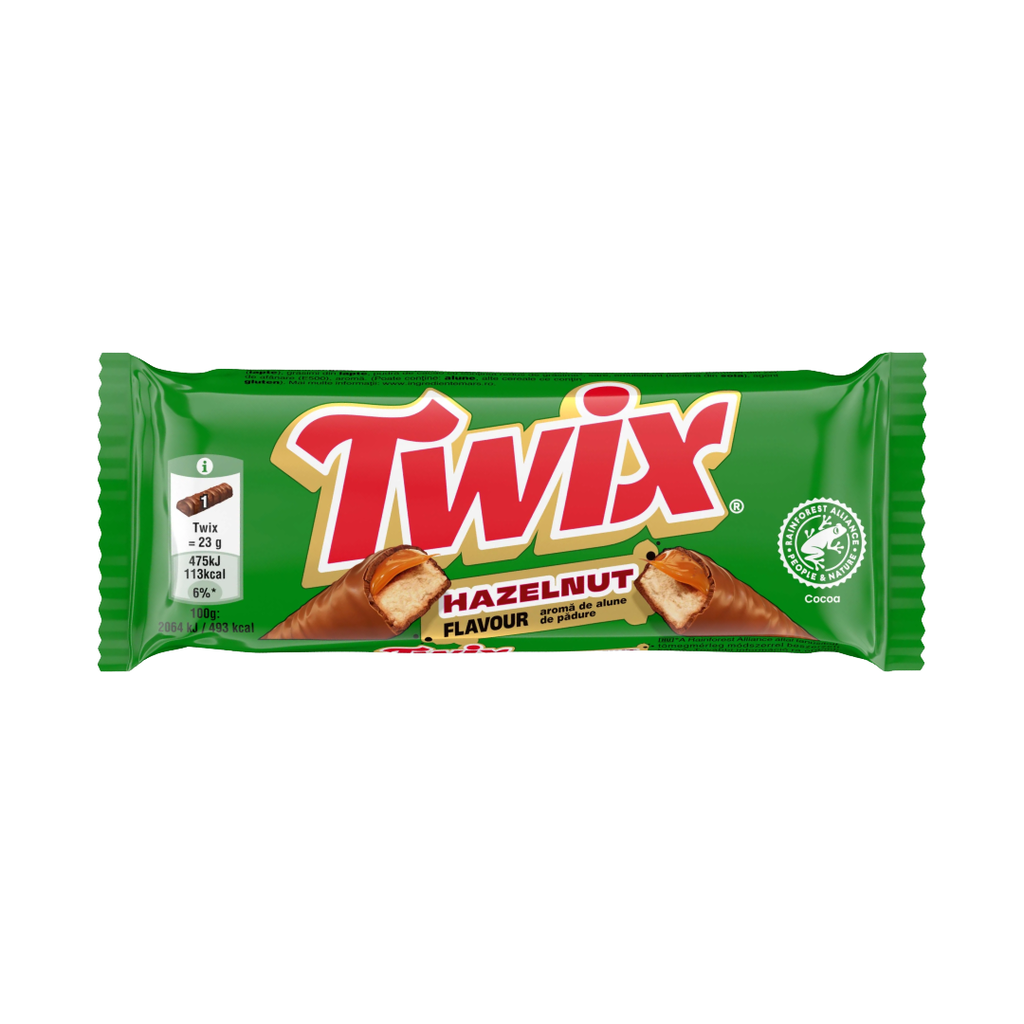 Twix Hazelnut Chocolate Bar 46g