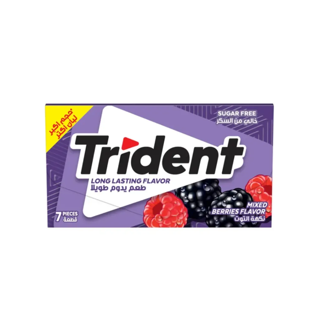 Trident Mixed Berries Flavor 13.5g