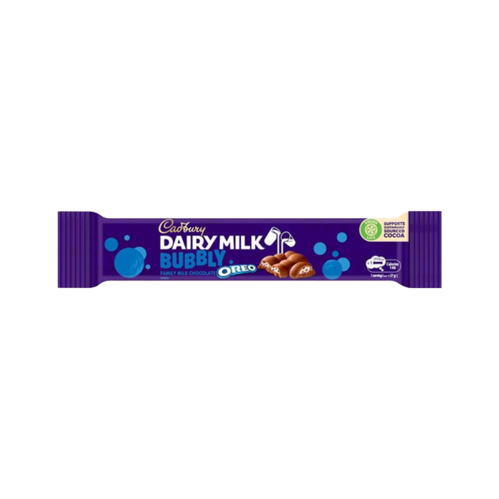 Cadbury Dairy Milk Bubbly Oreo 27g