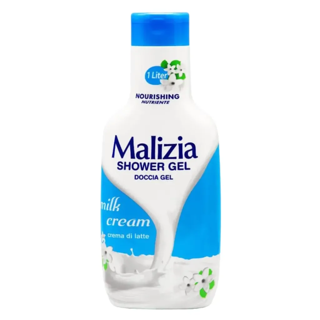 Malizia Nourishing  Shower Gel Milk Cream 1L