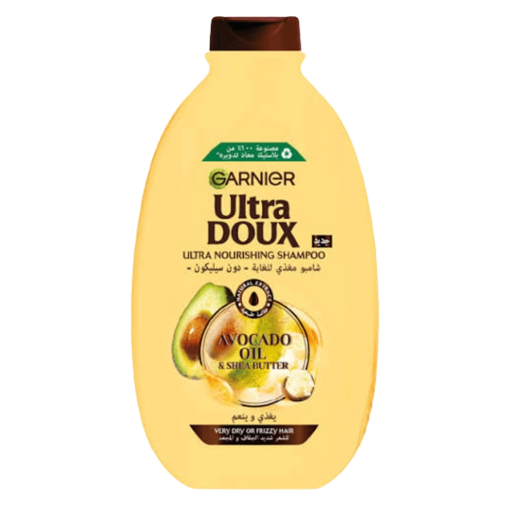 Garnier Ultra Doux Ultra Nourishing Shampoo Avocado Oil & Shea Butter 400ml