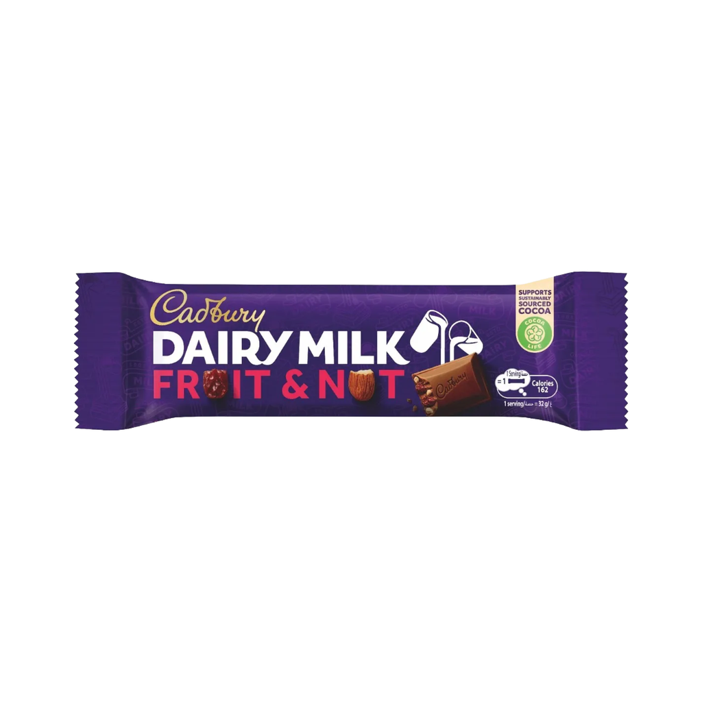 Cadbury Dairy Milk Bubbly Fruit & Nut 32g