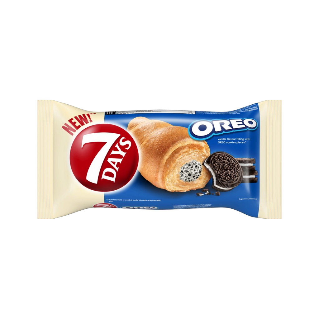 7 Days Croissant Vanilla Flavour Filling With Oreo Cookies 70g