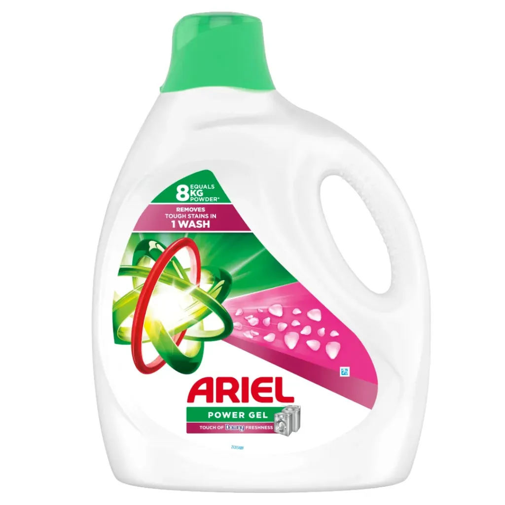 Ariel Power Gel Liquid Laundry Detergent Touch Of Downy Freshness 3.6kg
