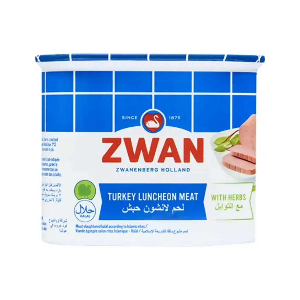 Zwan Turkey Luncheon Meat With Herbs 340g