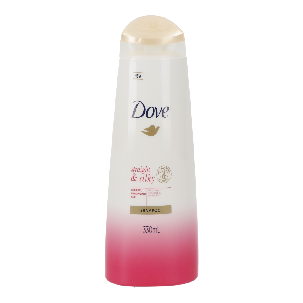 Dove Straight & Silky Shampoo 330ml