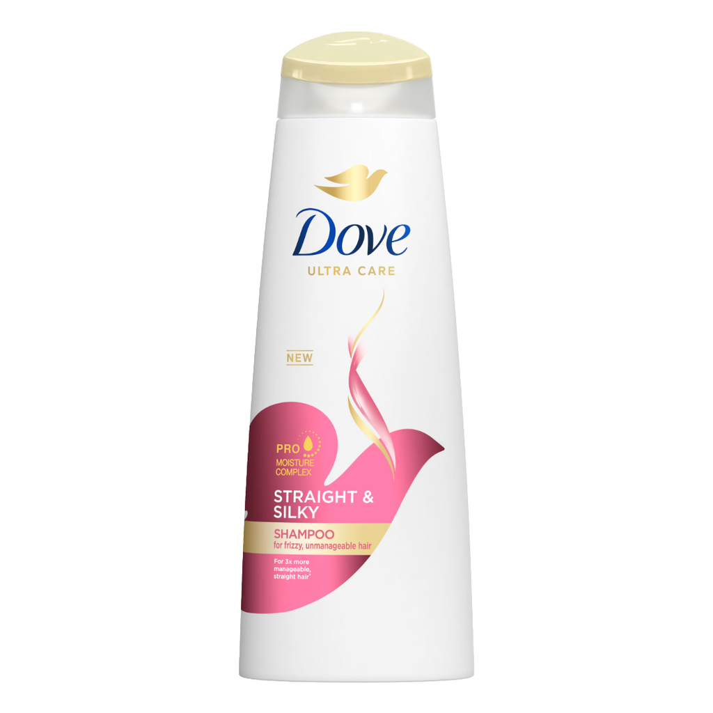 Dove Ultra Care Straight & Silky Shampoo 330ml