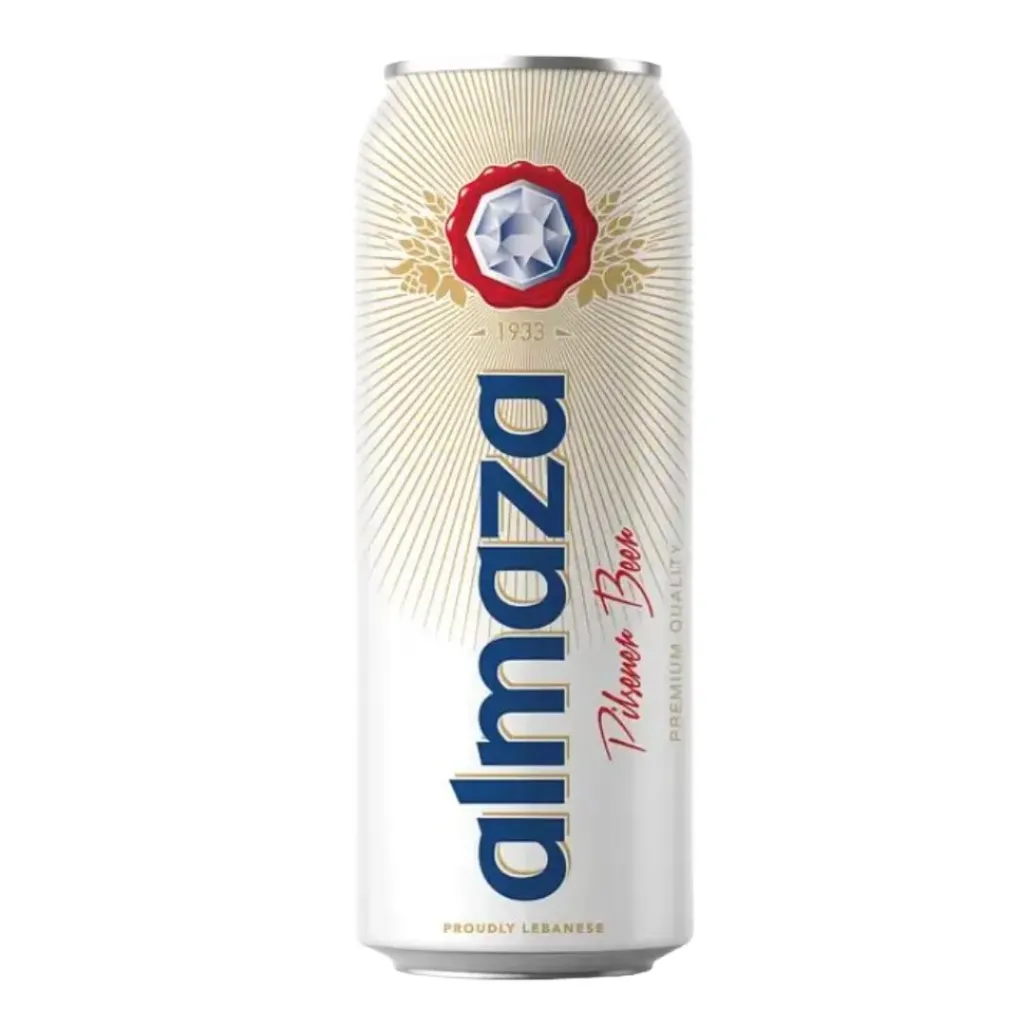 Almaza Pilsner Lebanese Beer Can 50cl