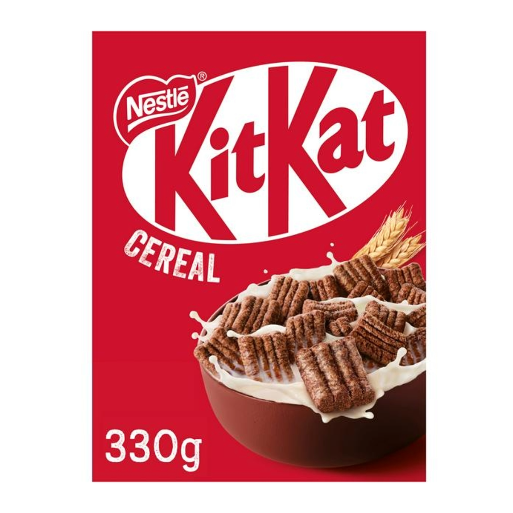 Nestle Kitkat Cereal With Milk Chocolate Coating 330g