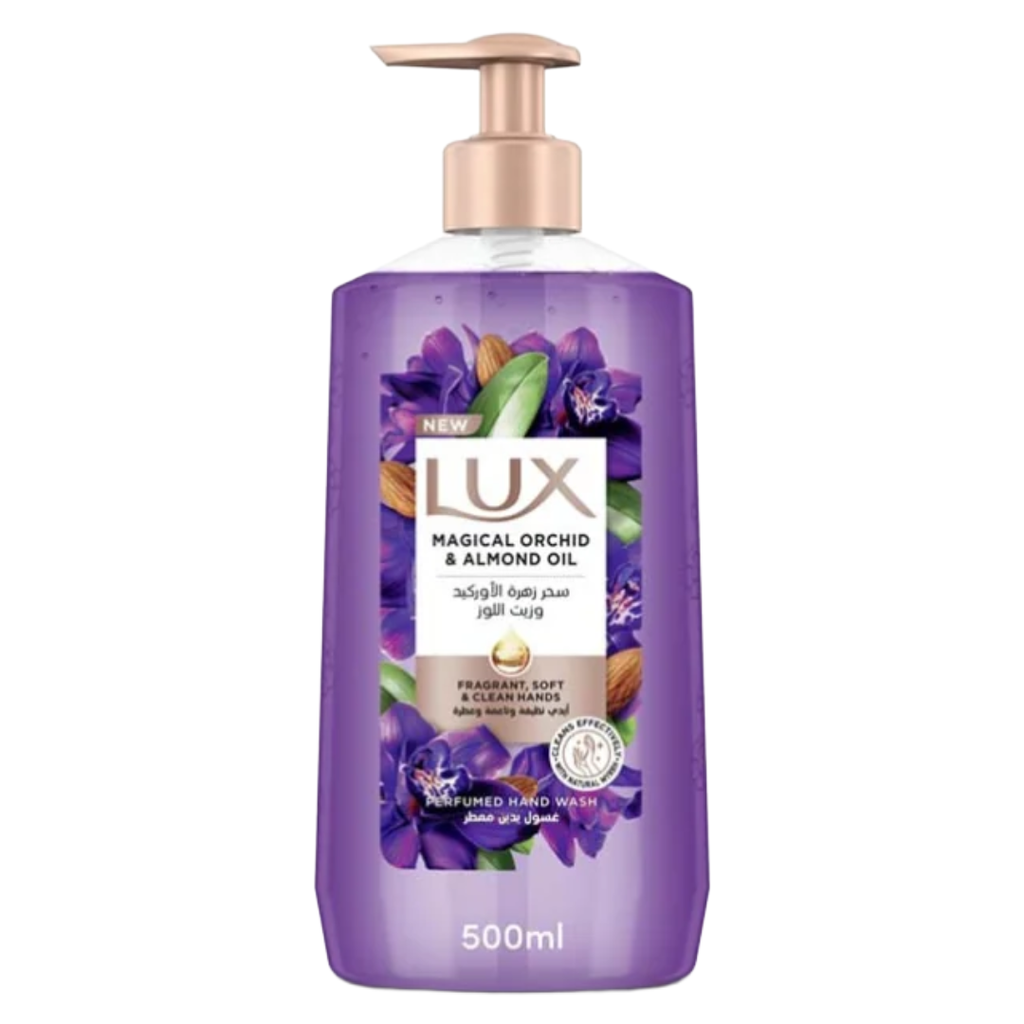 Lux Perfumed Hand Wash Magical Orchid & Almond Oil 500ml