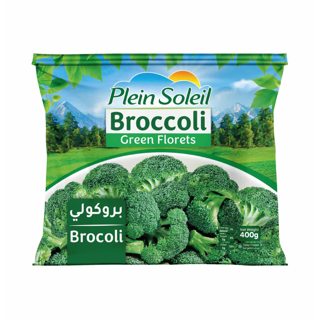 Plein Soleil Frozen Broccoli Green Florets 400g
