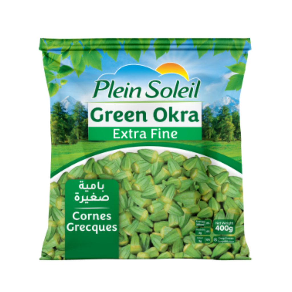 Plein Soleil Frozen Green Okra Extra Fine 400g