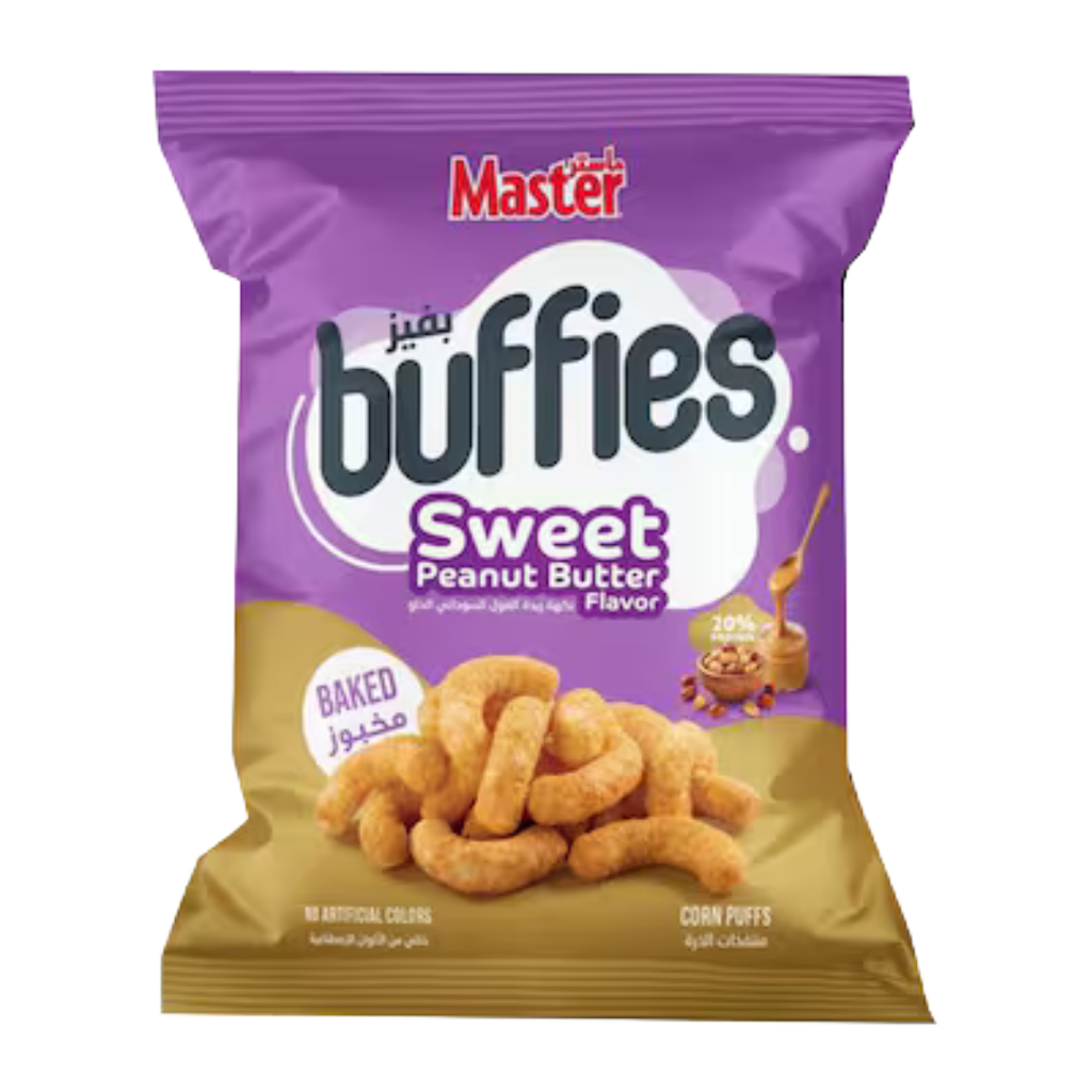 Master Buffies Sweet Peanut Butter Flavor 75g