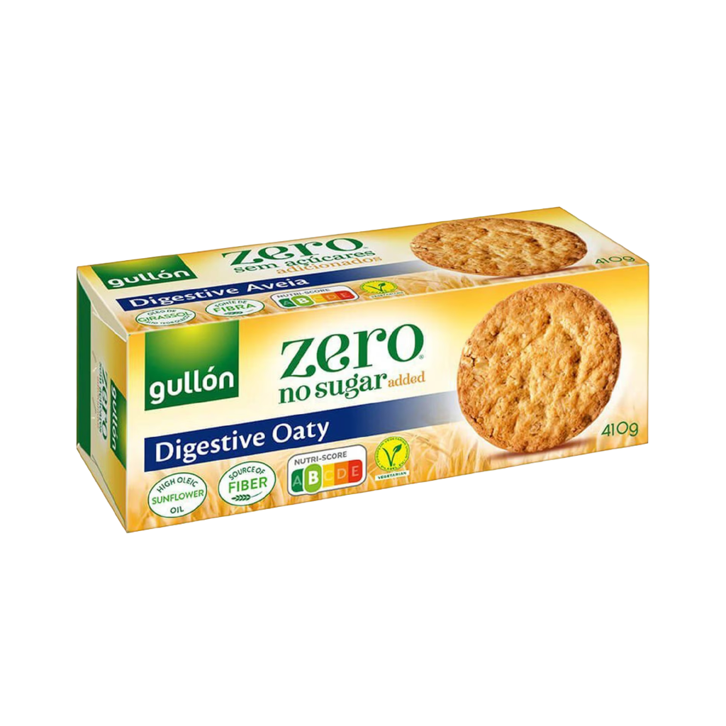 Gullon Zero No Sugar Added Digestive Oaty 410g