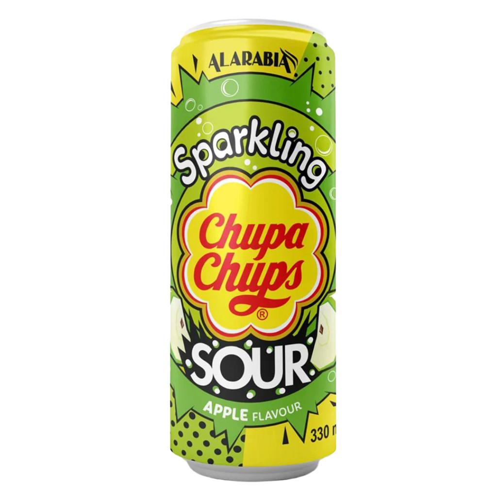 Chupa Chups Sparkling Drink Apple Flavour 330ml