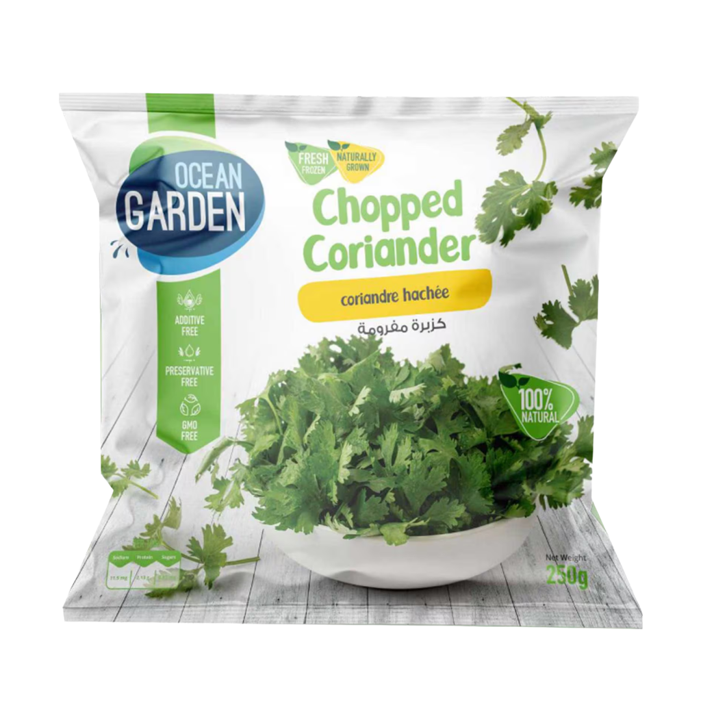 Ocean Garden Frozen Chopped Coriander 250g